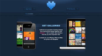 25個啟發(fā)靈感的藍色網站設計