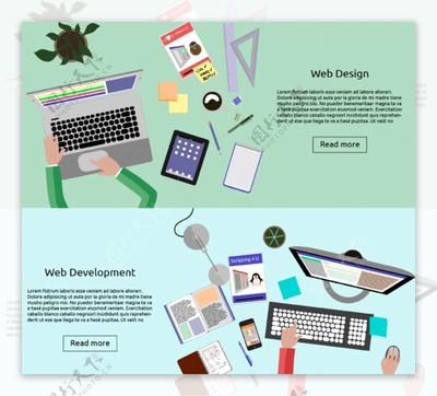 網(wǎng)頁設(shè)計開發(fā)插畫圖片素材-編號27366548-