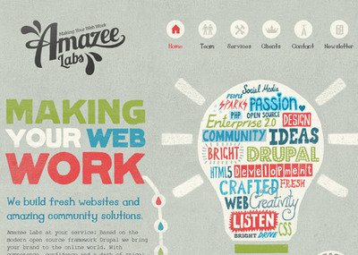 現(xiàn)代網(wǎng)頁設(shè)計(jì)中的創(chuàng)意文字應(yīng)用